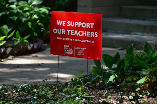 teacher's strike