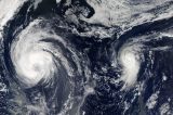 Hurricane Zeta Rages Through the Gulf